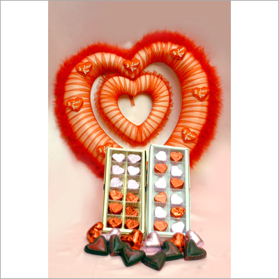 150 gm  Heart shaped chocolates 