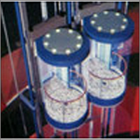 Round Glass Lift Cars