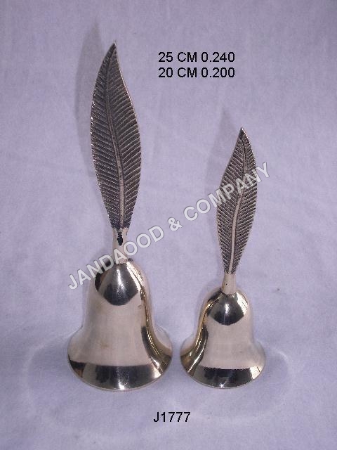 Brass bell with mirror polish