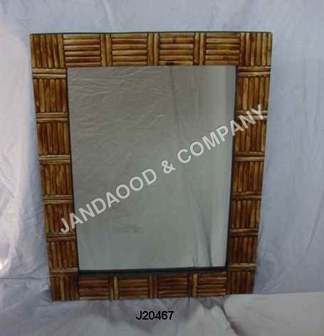 Bone mirror frames