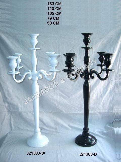 Designer Aluminum Candelabra