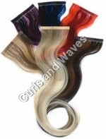 Wavy Hair Tape Extensions