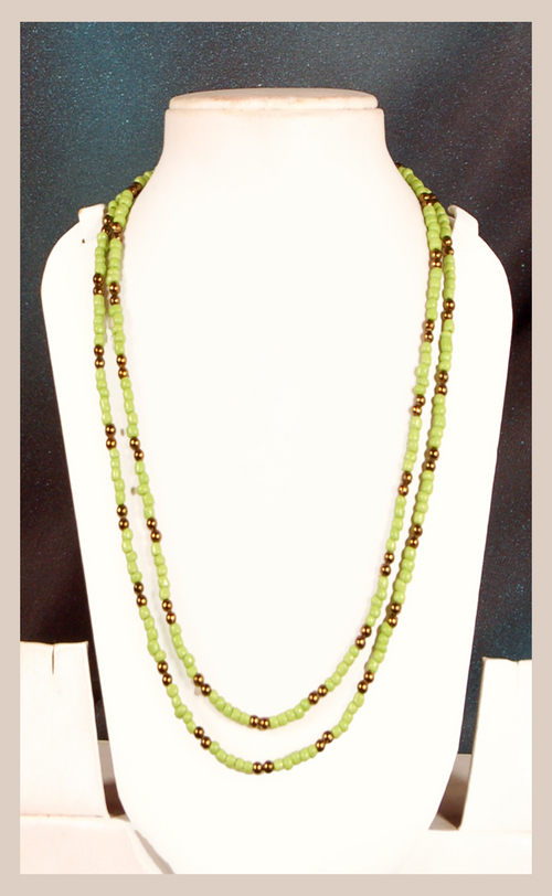 Beaded necklace