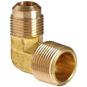 Brass 90 Flare Male Elbow