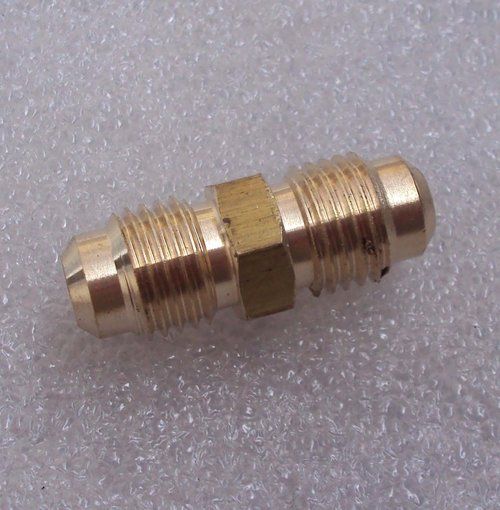 Golden Brass Flare Male Connector