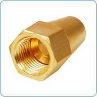 Golden Brass Flare Nut Long