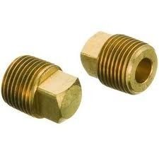 Brass Square Head Plug