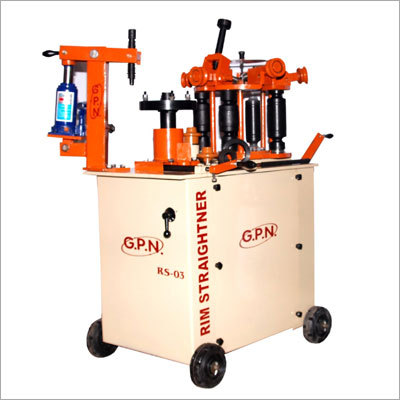 Five Die Rim Straightener Machine