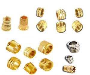 Golden Brass Inserts