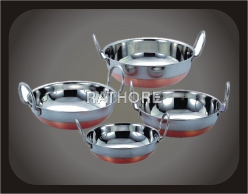 COPPER BOTTOM KADAI