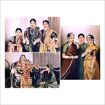 Set of Three Sisters Paintings