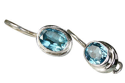 Blue Topaz Earring