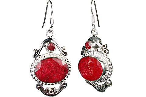 Ruby Earring