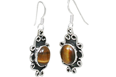 Tiger Eye Earring