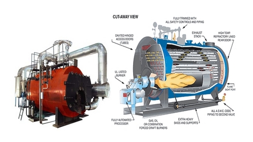 Package Steam Boiler Wood Fire