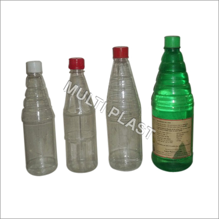 Sharbat Bottles - Plastic, Round, Matte Finish | Cap with Brush Sealing, Designed for Industrial Chemical and Pharmaceutical Use