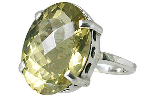 Lemon Quartz Ring
