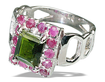 Tourmaline Ruby Ring