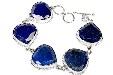 Sapphire Chunky Bracelet
