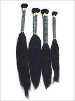 Single Drawn Straight Hair Suppliers - Remy Human Hair, Various Sizes, Black, Soft and Silky Texture