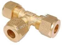 Brass Tee Union Assembly