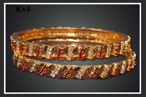 Fancy Gold Plated Bangles
