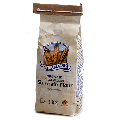 Grain - Paper Bag, 20x10x5cm | Six Grain, Organic, Gluten Free, Resealable Bag