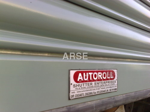 Round Profile Powder Coated Rolling Shutter