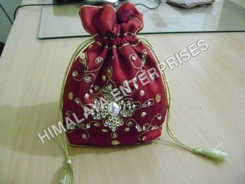 Embroidered Pouches