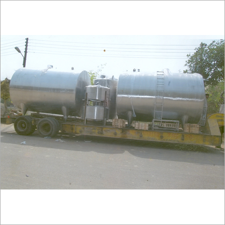Stainless Steel Milk Storage Tanks