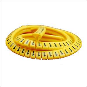 Universal Cable Marker - T-Shape, Suitable for Cable Dia 1.5 to 6.0 Mm | Easy Application, Large Print Area, Marking: 0-9, A-Z, +, -, .