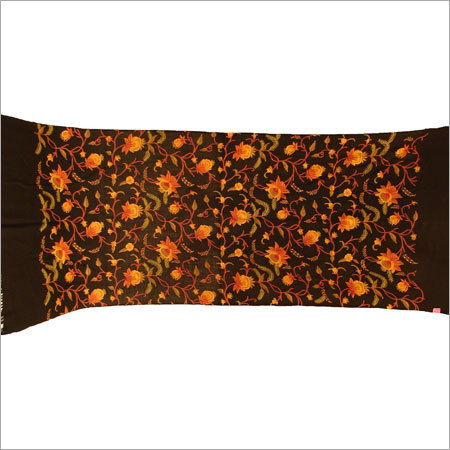 Hand Embroidered Kashmiri Stole