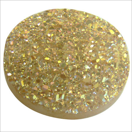 Flat Druzy G.D. Peach