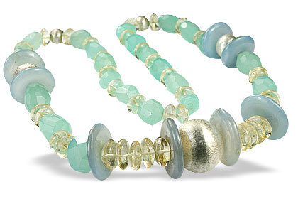 Onyx/Citrine Necklace