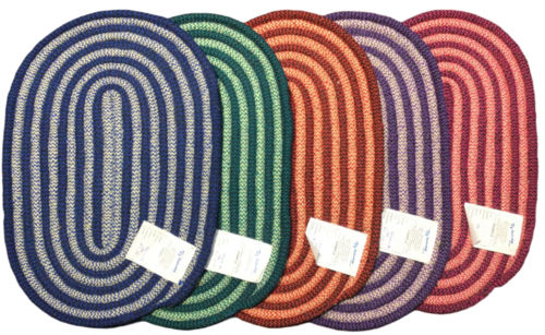 Braided Door Mat Back Material: Anti-Slip Latex