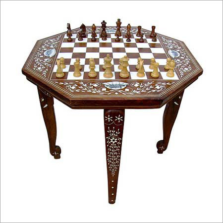 Octagonal Inlaid Table