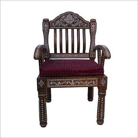 Inlaid Folding Chair