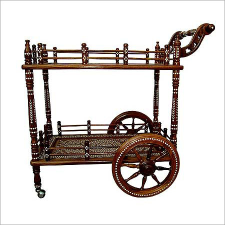 Inlaid Folding Trolley