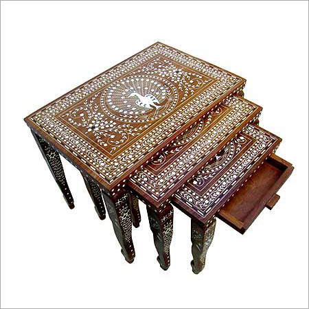 Inlaid Nest Tables