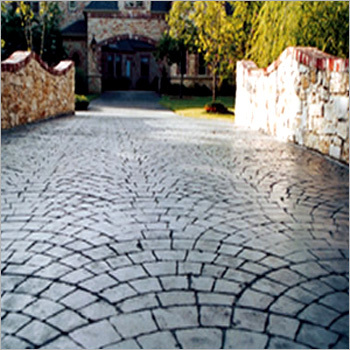 Concrete Cobble Flooring