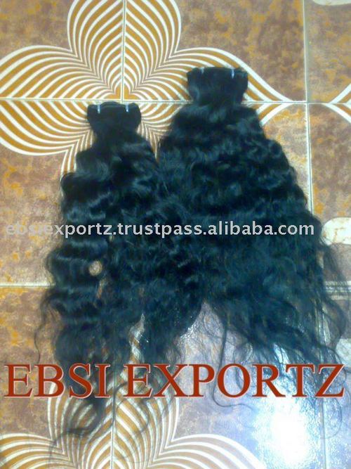 NATURAL DEEP CURLY HAIR EXTENSIONS