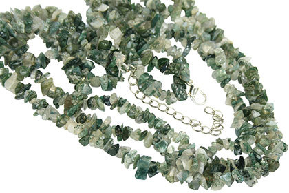 Moss agate Necklace