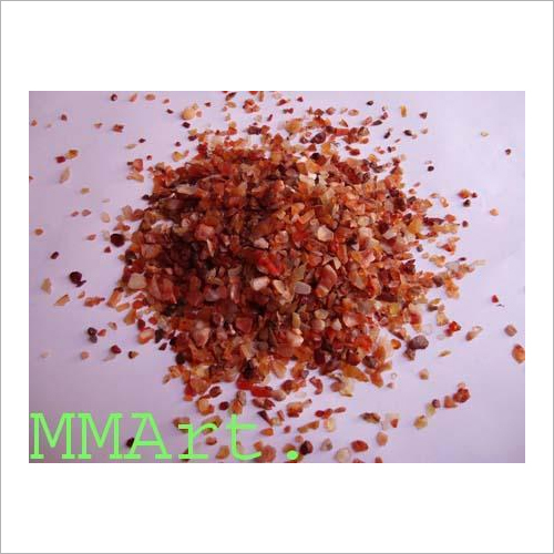 Red Carnelian polished agate decor gravel