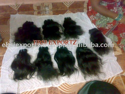 NATURAL WAVY HAIR EXTENSIONS