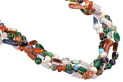 Multi-stone Necklace 