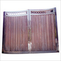 Double Drive Steel Gates
