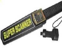 Super Scanner Hand Held  Metal Detector With Vibrator