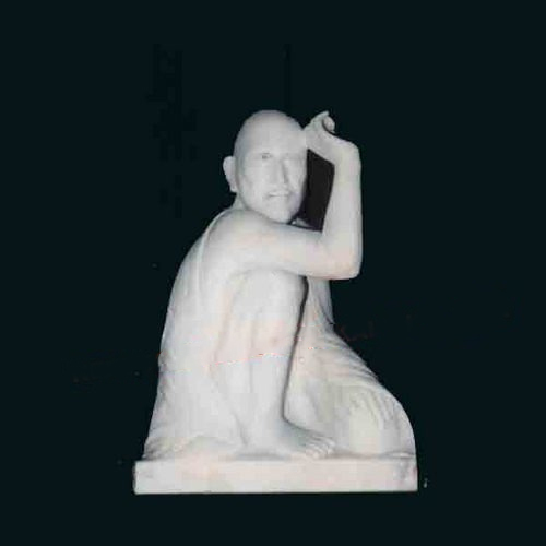 Marble Gajanan Maharaj Statue