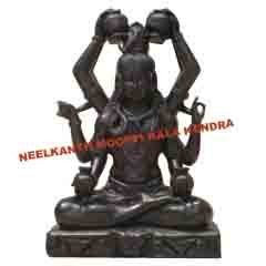 Shiva Black Statue