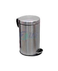 Silver Pedal Bin